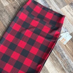Buffalos plaid skirt